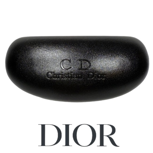 CHRISTIAN DIOR | Hard Clamshell Sunglasses Case Lux Beach Vacation Resort Travel - Picture 1 of 13